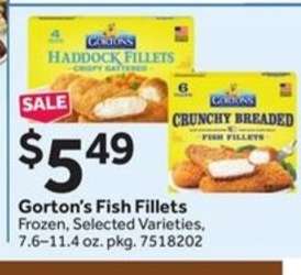 Gorton's Fish Fillets