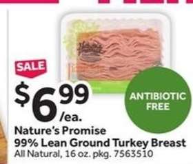 Nature's Promise 99% Lean Ground Turkey Breast