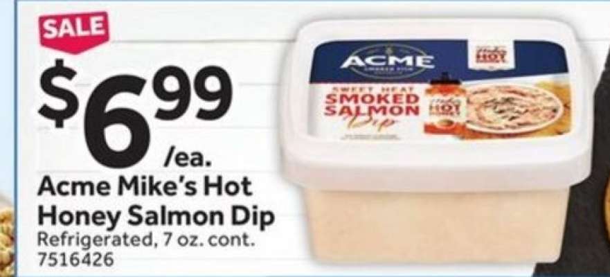 Acme Mike's Hot Honey Salmon Dip