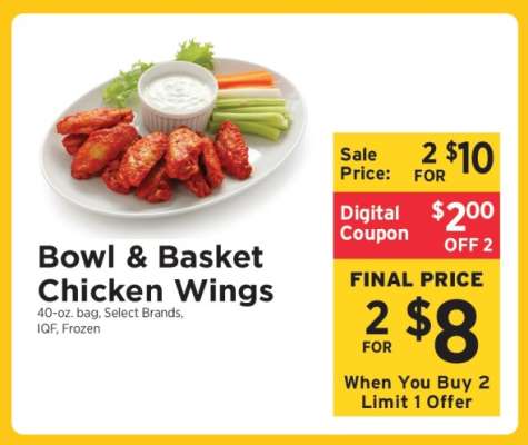Bowl & Basket Chicken Wings
