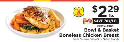 Bowl & Basket Boneless Chicken Breast