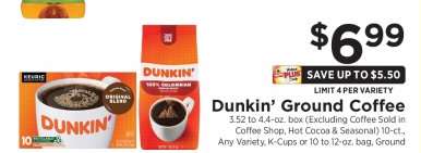 Dunkin' Ground Coffee