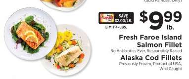 Fresh Faroe Island Salmon Fillet