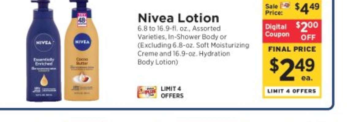 Nivea Lotion