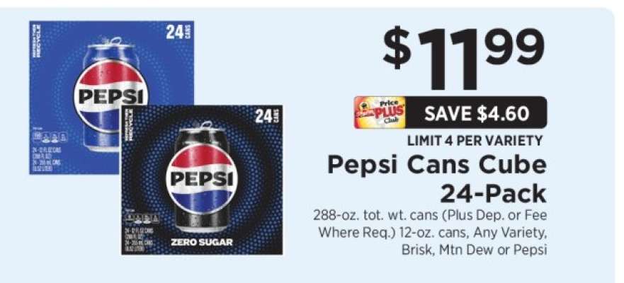 Pepsi Cans Cube 24-Pack