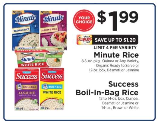 Minute Rice / Success Boil-in-Bag Rice