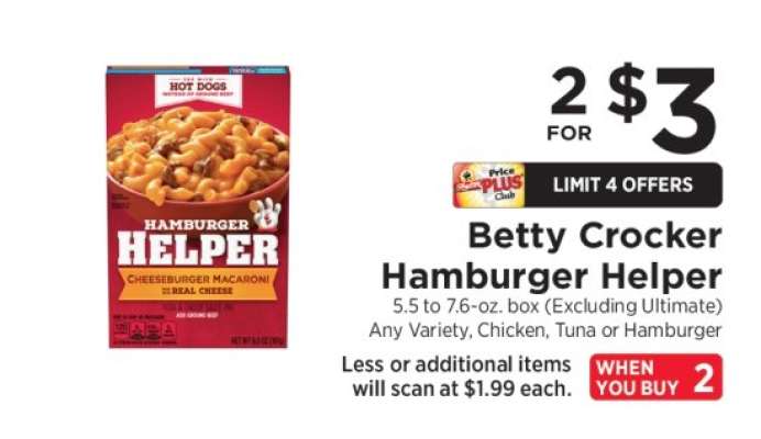 Betty Crocker Hamburger Helper