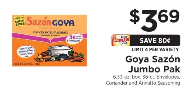 Goya Sazón Jumbo Pak
