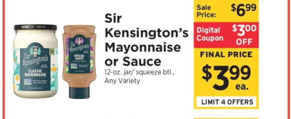 Sir Kensington's Mayonnaise or Sauce
