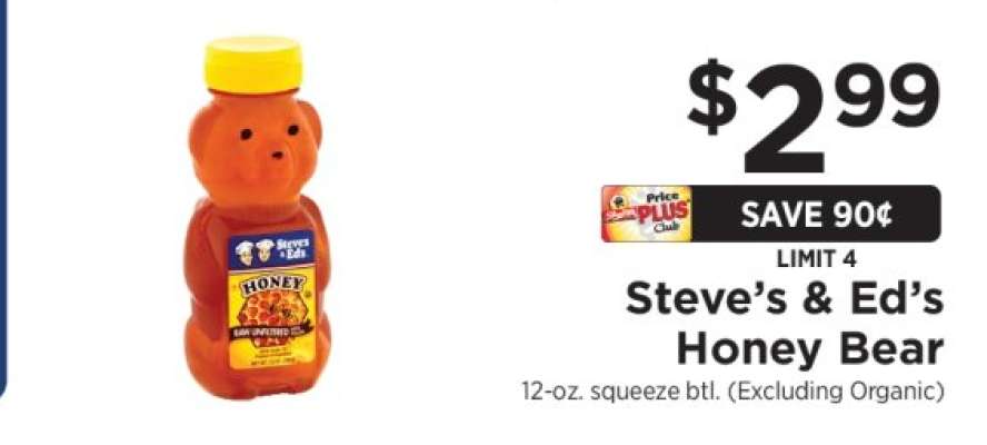 Steve's & Ed's Honey Bear