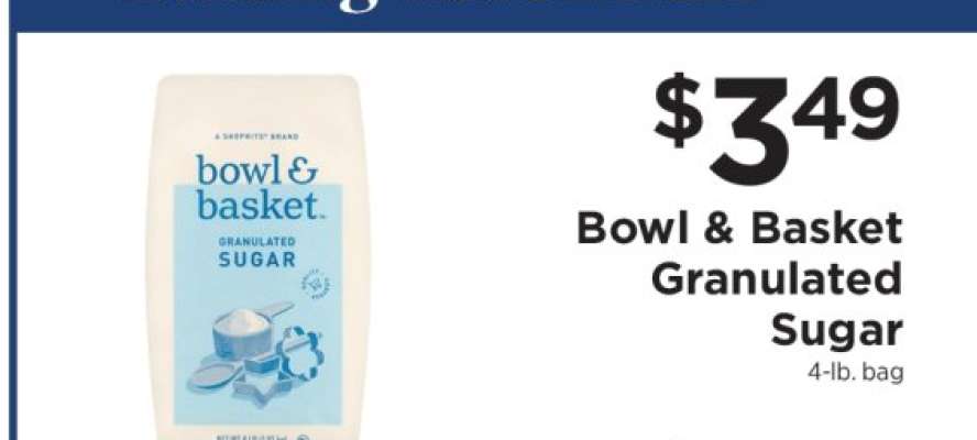 Bowl & Basket Granulated Sugar