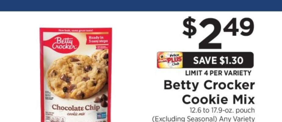 Betty Crocker Cookie Mix