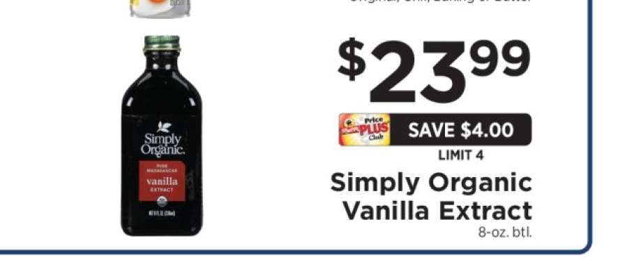 Simply Organic Vanilla Extract