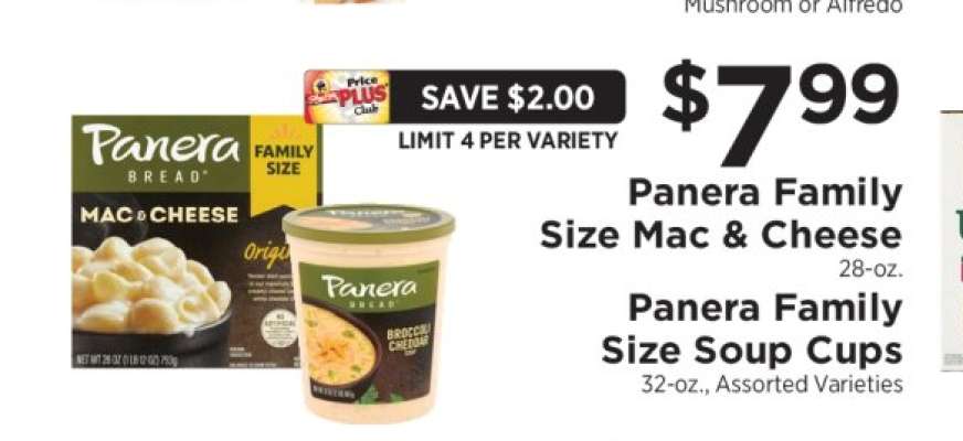 Panera Family Size Mac & Cheese