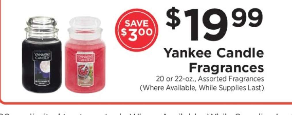 Yankee Candle Fragrances