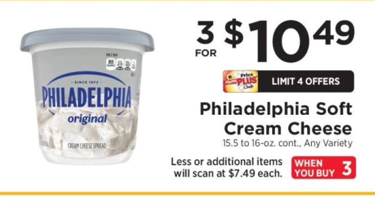 Philadelphia Soft Cream Cheese