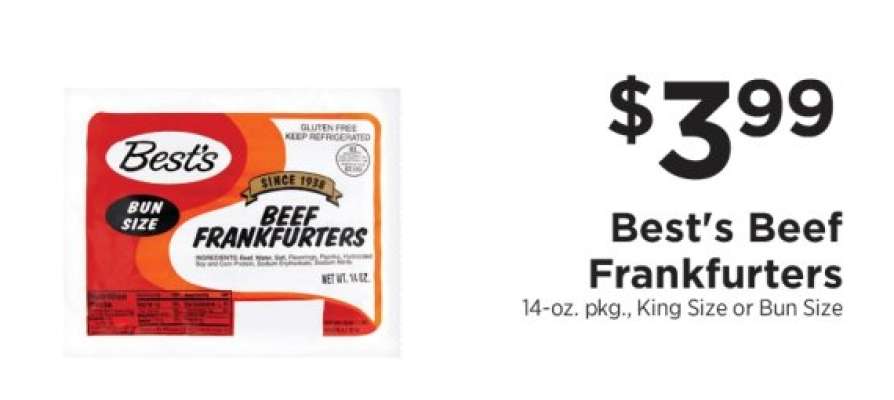Best’s Beef Frankfurters