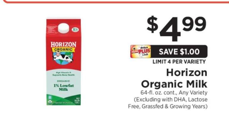 Horizon Organic Milk