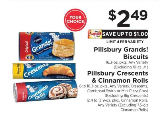 Pillsbury Grands! Biscuits, Pillsbury Crescents & Cinnamon Rolls