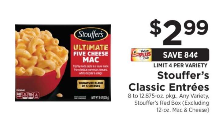 Stouffer's Classic Entrées