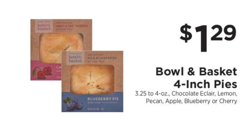 Bowl & Basket 4-Inch Pies