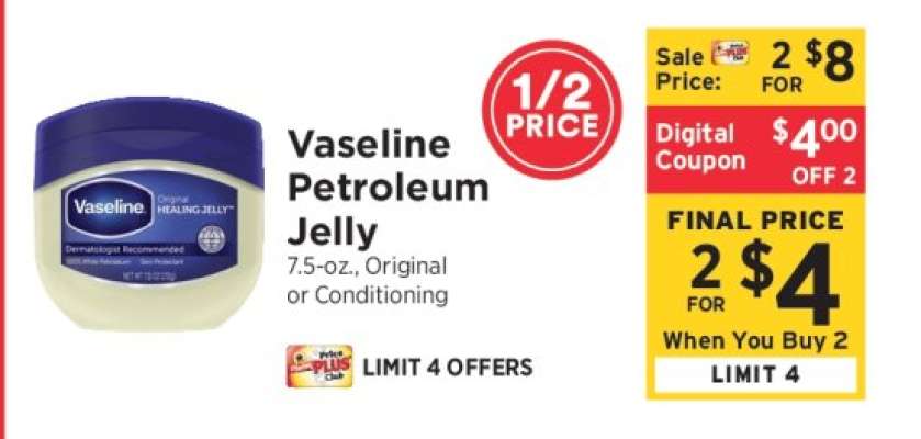 Vaseline Petroleum Jelly
