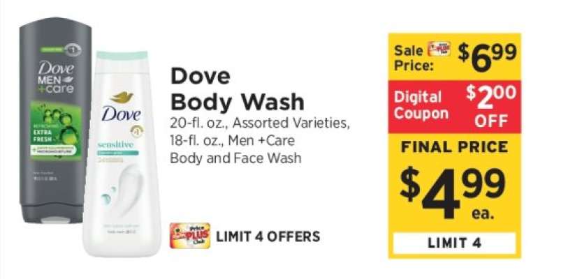 Dove Body Wash