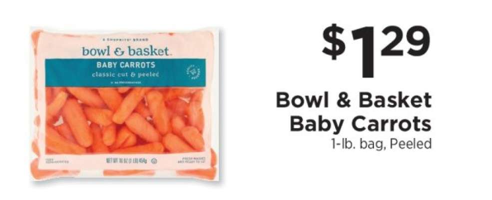 Bowl & Basket Baby Carrots