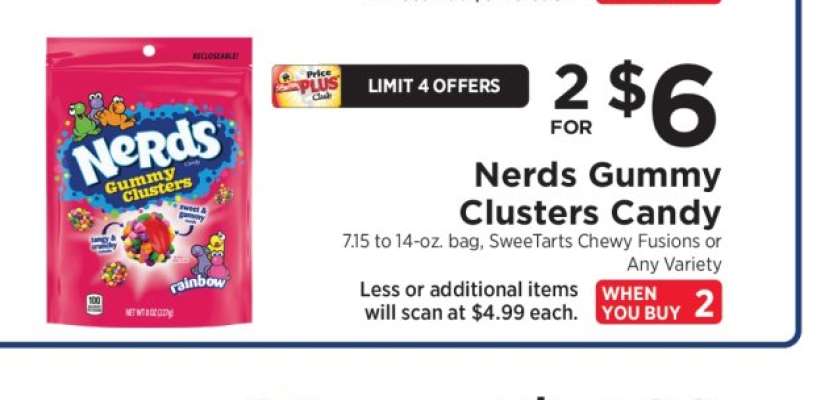 Nerds Gummy Clusters Candy