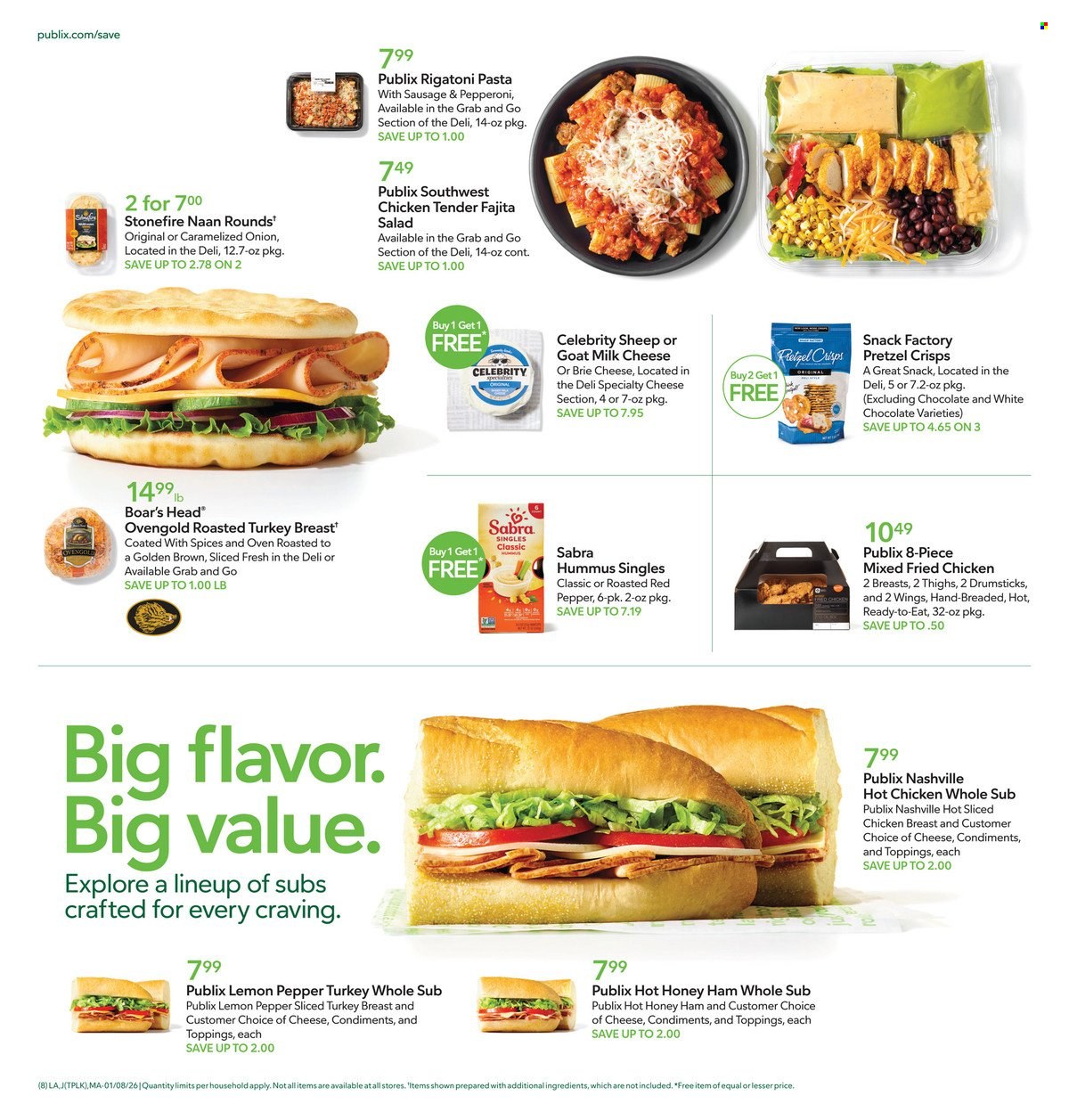 Publix ad - 01/08/2026 - 01/14/2026. Page 8