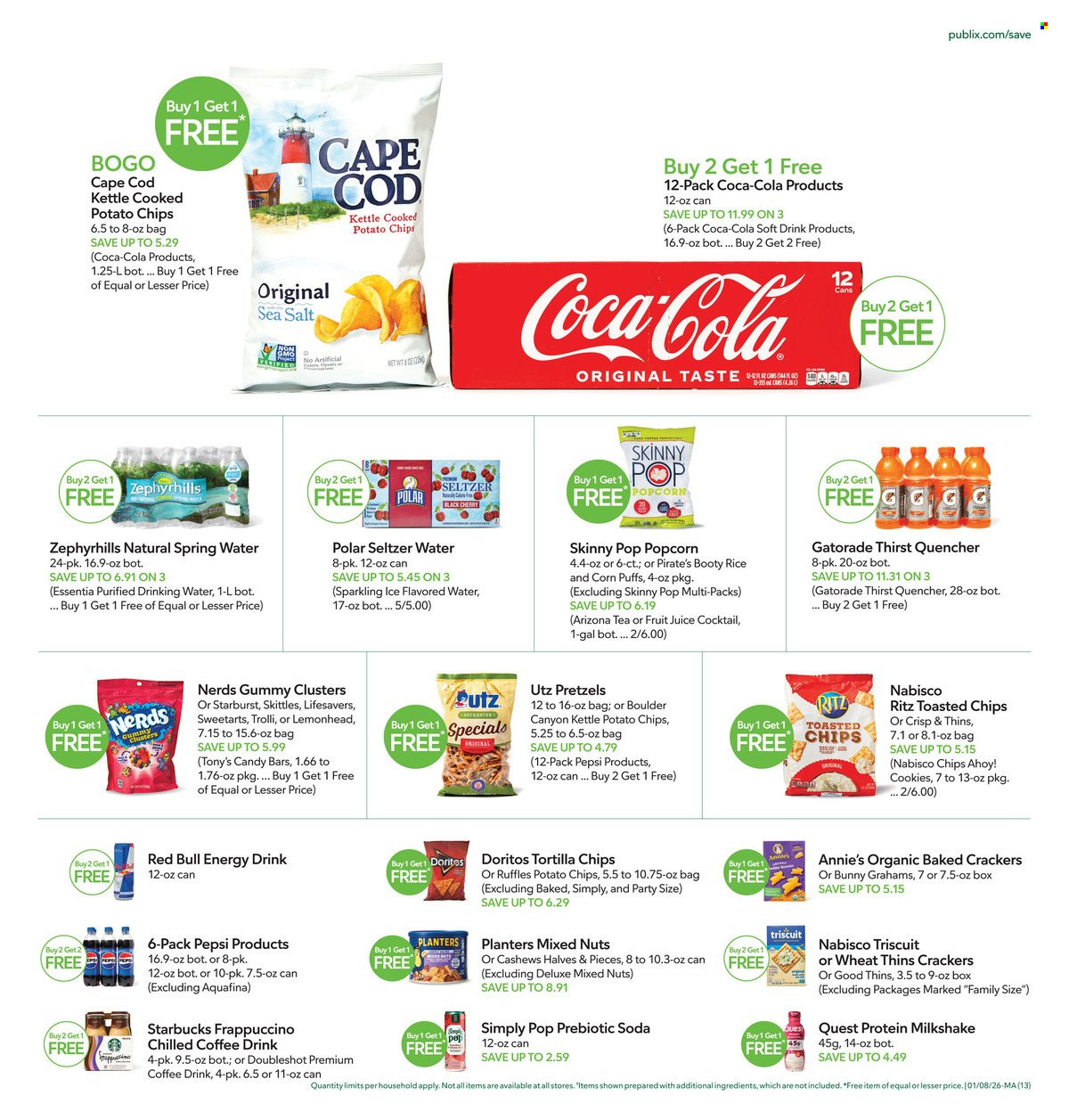 Publix ad - 01/08/2026 - 01/14/2026. Page 13