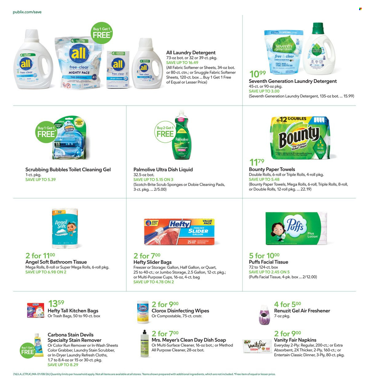 Publix ad - 01/08/2026 - 01/14/2026. Page 16