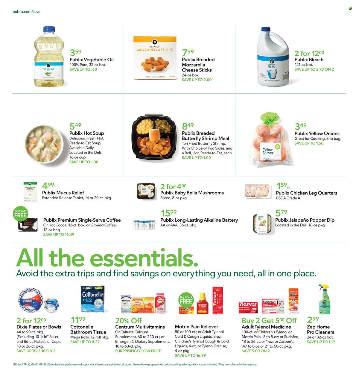 Publix ad - 01/08/2026 - 01/14/2026. Page 18