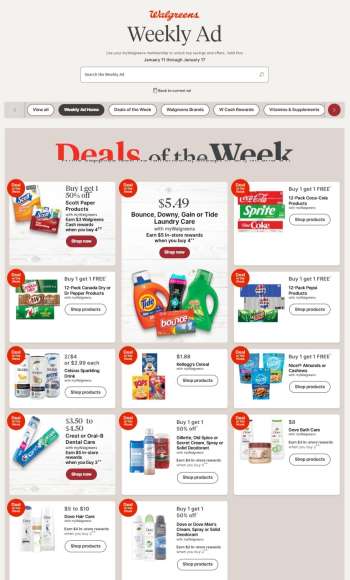Walgreens Flyer - 01/11/2026 - 01/17/2026.