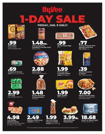 Hy-Vee Flyer - 01/09/2026 - 01/09/2026.