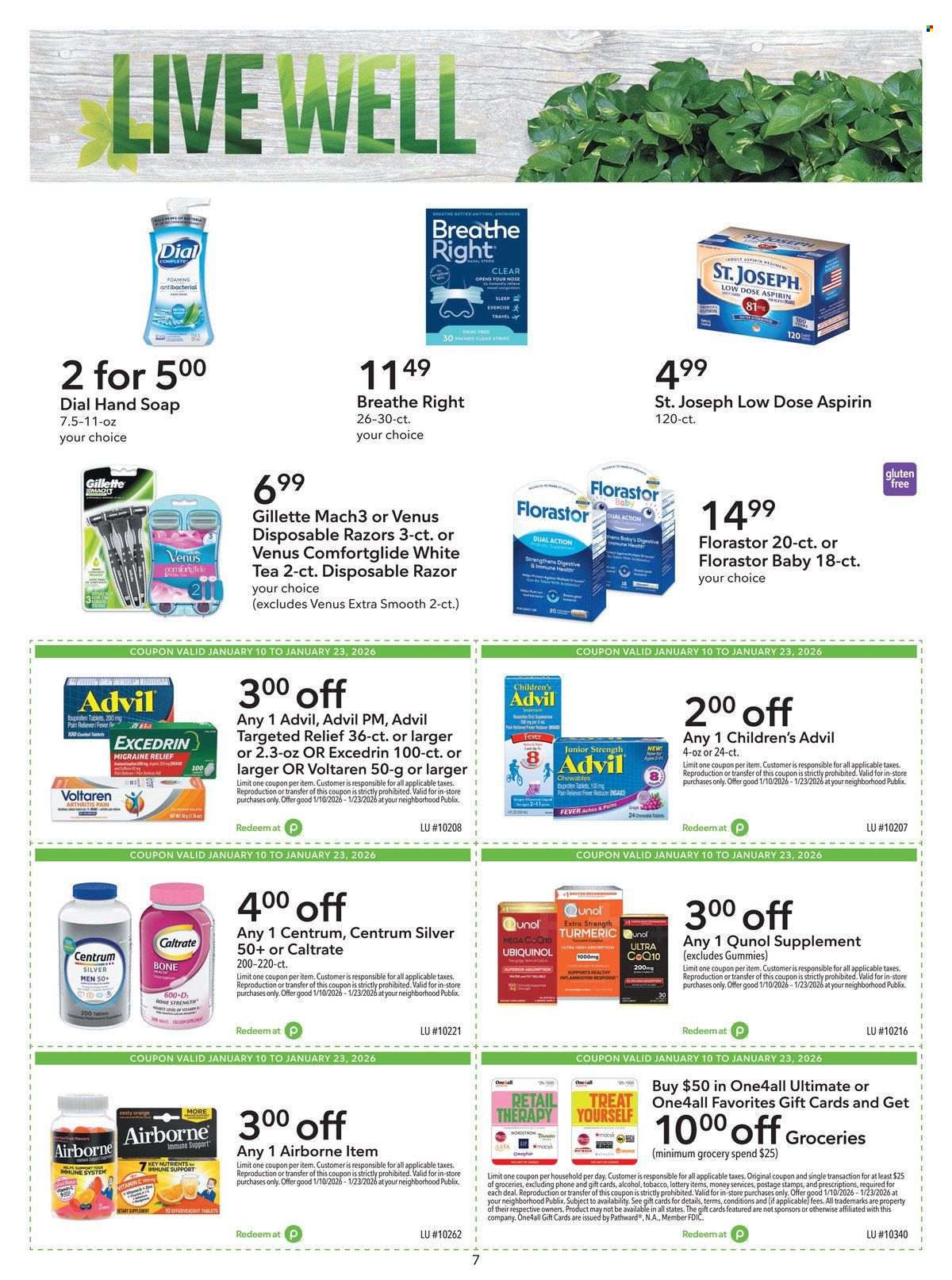 Publix ad - 01/10/2026 - 01/23/2026. Page 7
