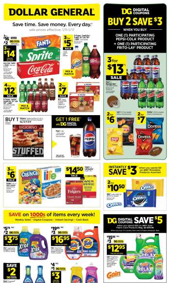 Dollar General Flyer - 01/11/2026 - 01/17/2026.