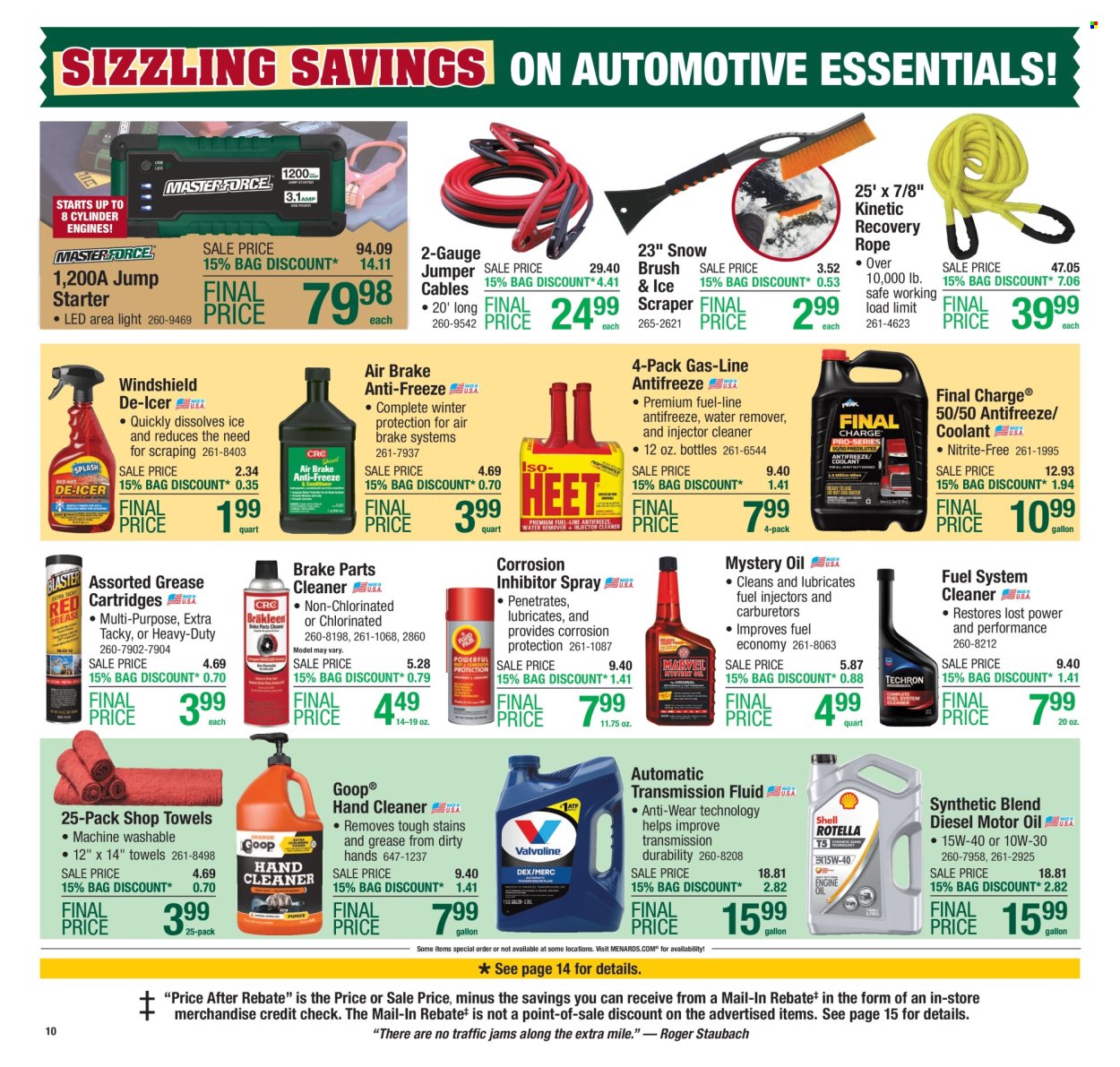 Menards ad - 01/11/2026 - 01/24/2026. Page 11