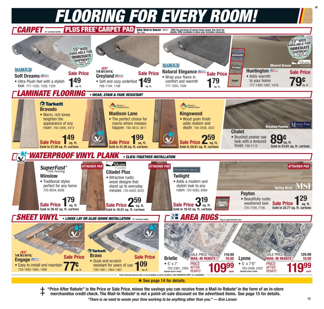Menards ad - 01/11/2026 - 01/24/2026. Page 14