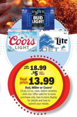 Bud, Miller or Coors