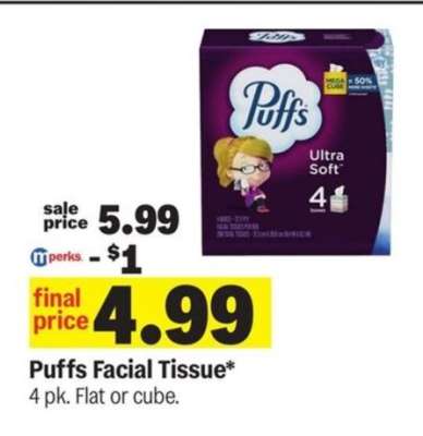 Puffs Facial Tissue*