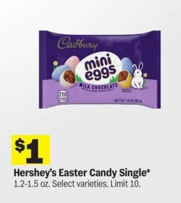 Hershey’s Easter Candy Single