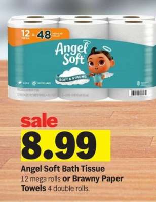 Angel Soft Bath Tissue