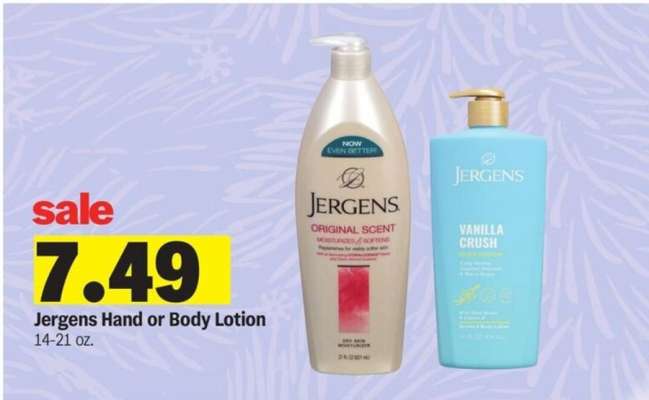 Jergens Hand or Body Lotion