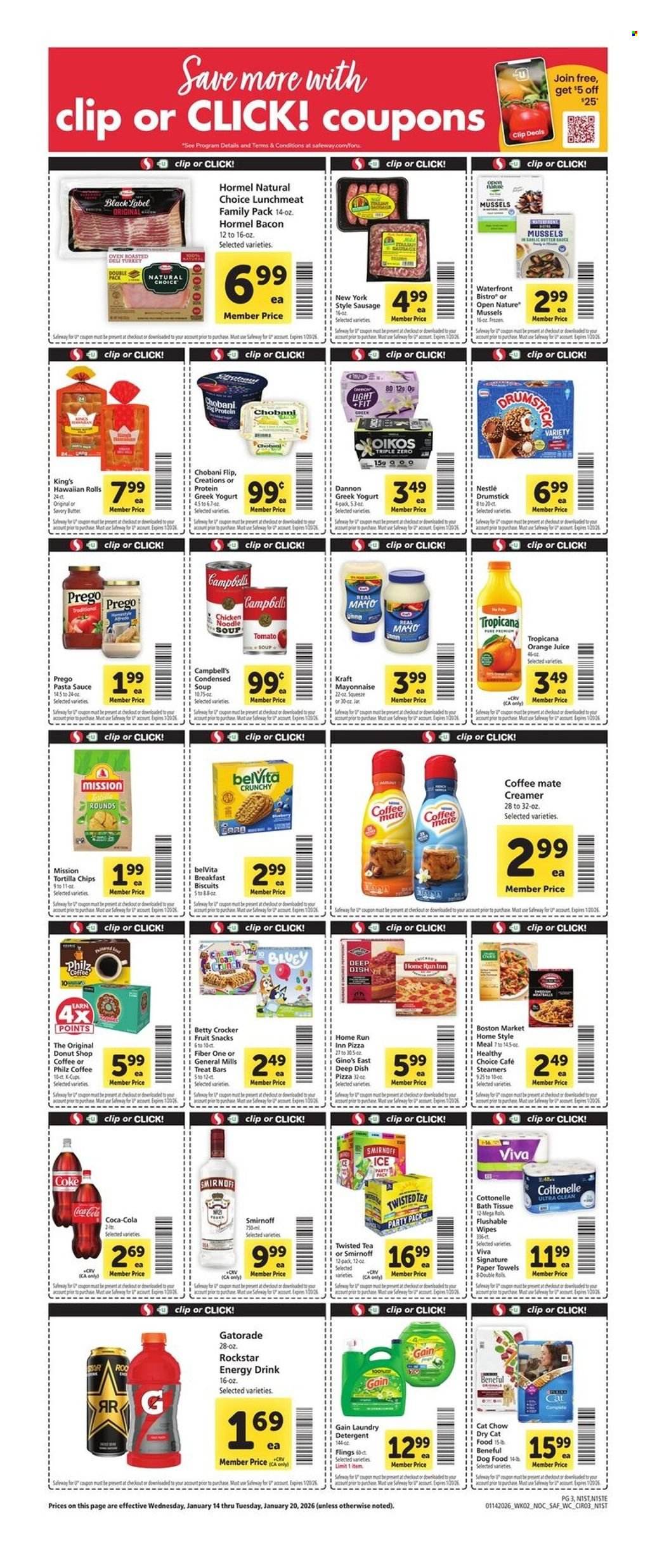Safeway ad - 01/14/2026 - 01/20/2026. Page 3