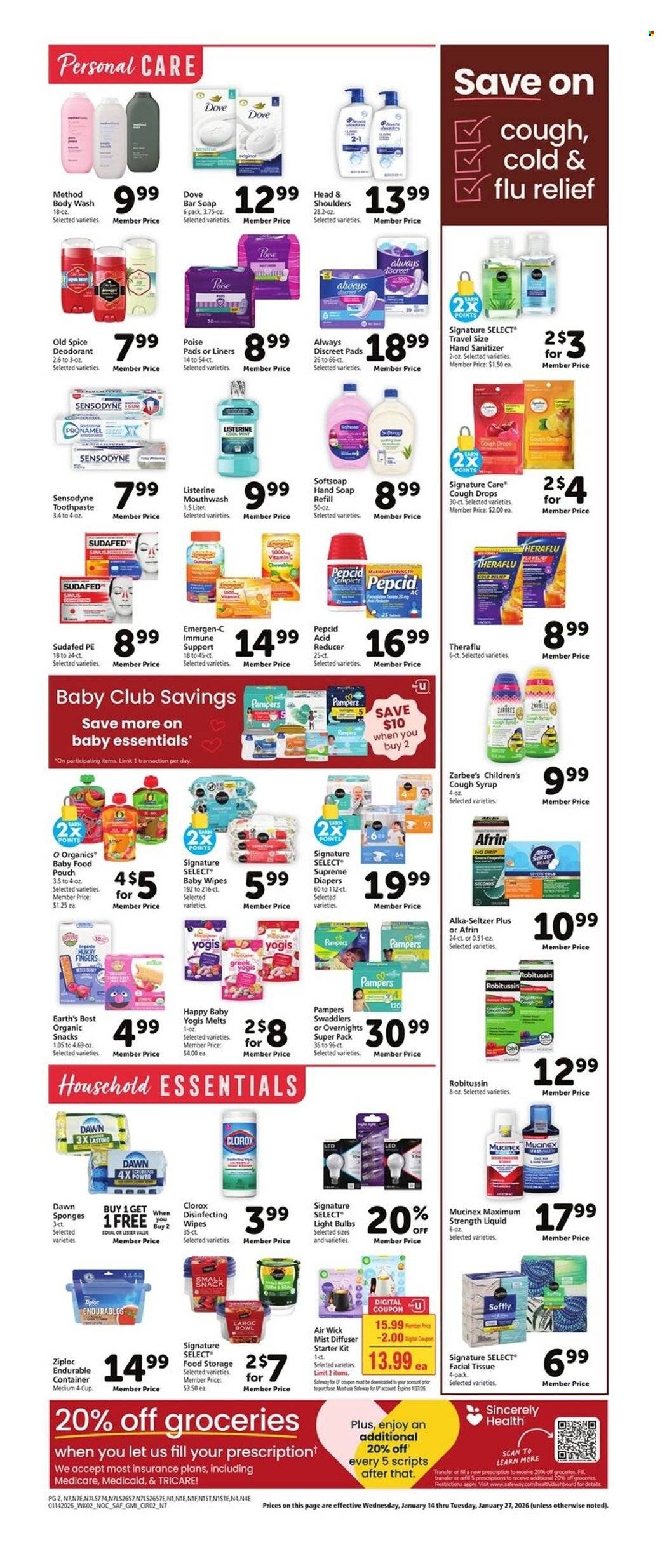 Safeway ad - 01/14/2026 - 01/20/2026. Page 9