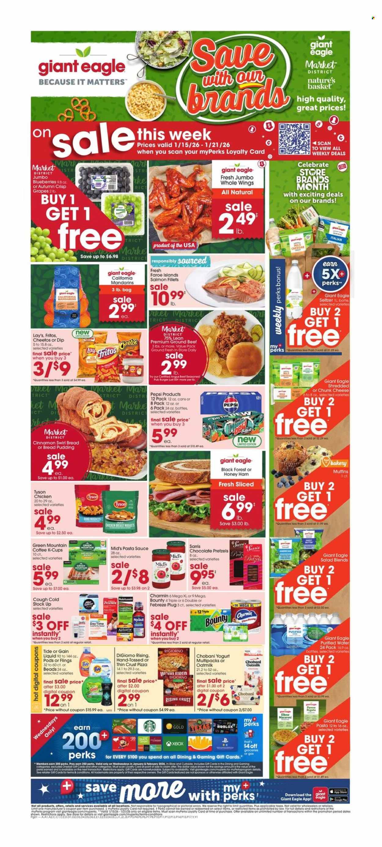 Giant Eagle ad - 01/15/2026 - 01/21/2026. Page 1