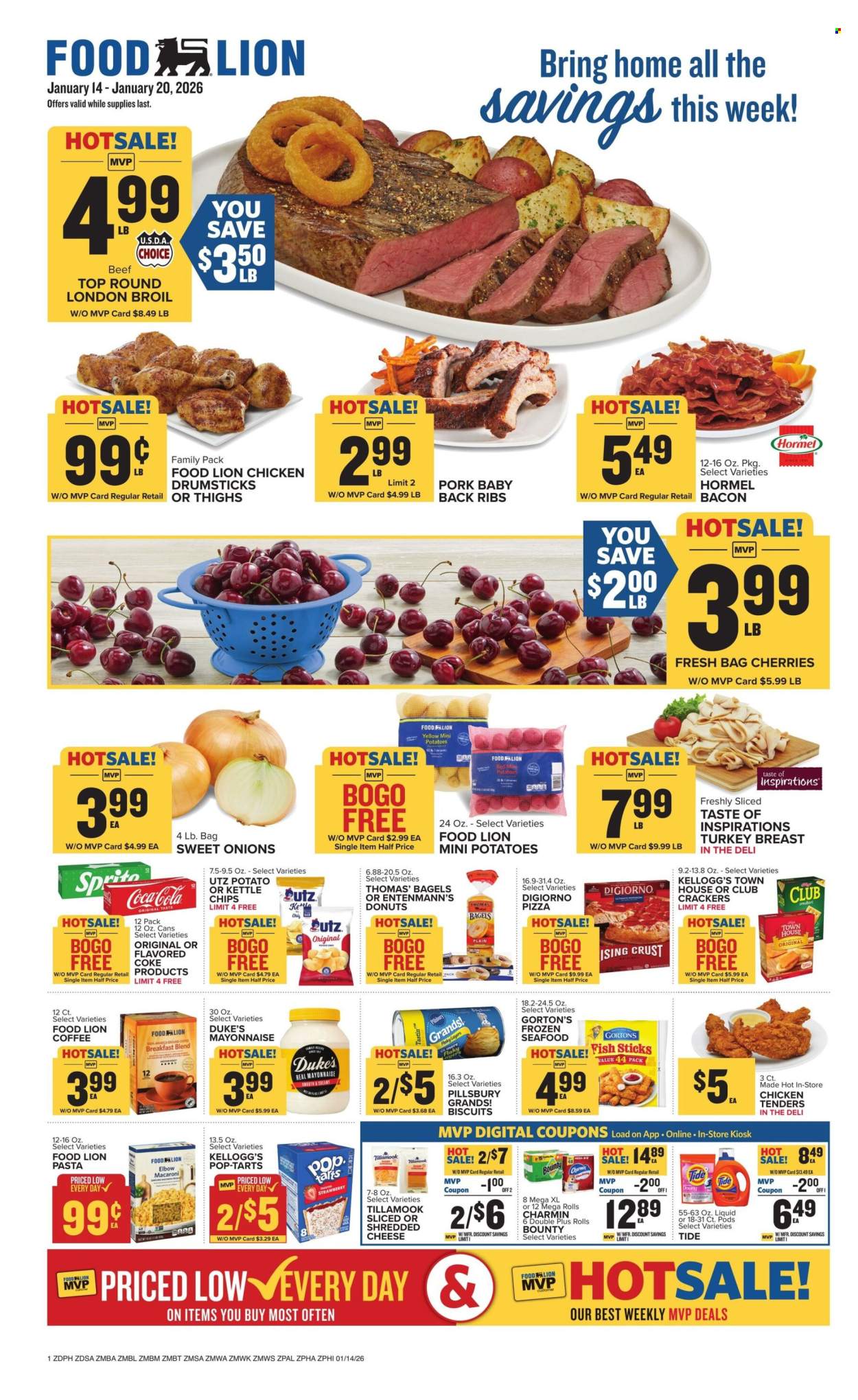 Food Lion ad - 01/14/2026 - 01/20/2026. Page 1