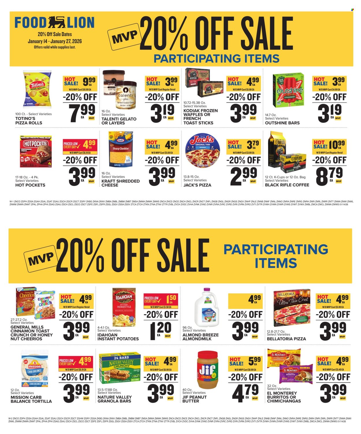Food Lion ad - 01/14/2026 - 01/20/2026. Page 9