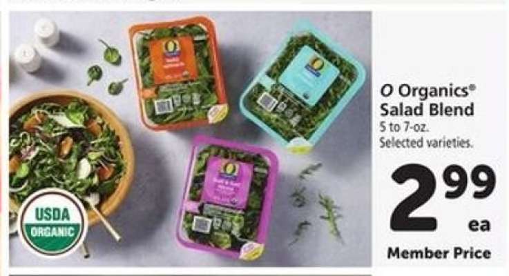 O Organics Salad Blend